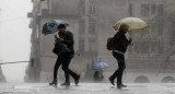 Lluvia en Buenos AIres. Foto: Reuters