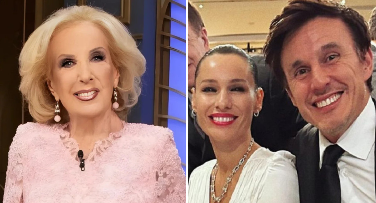 Mirtha Legrand y Pampita y Roberto García Moritán. Fotos: Instagram.