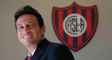 El presidente de San Lorenzo, Marcelo Moretti. Foto: NA.