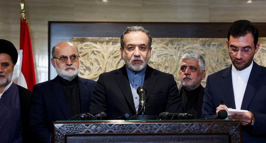 Abás Araqchi, ministro de Exteriores de Irán. Foto: Reuters.