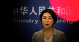 Mao Ning, portavoz del Ministerio de Exteriores de China. Foto: Reuters.