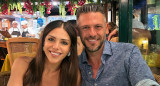 Evangelina Anderson y Martín Demichelis. Foto: Instagram.
