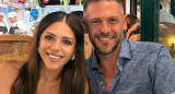 Evangelina Anderson y Martín Demichelis. Foto: Instagram.