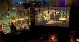 Cine al aire libre en Palermo. Foto: Instagram @cintaproyecciones.