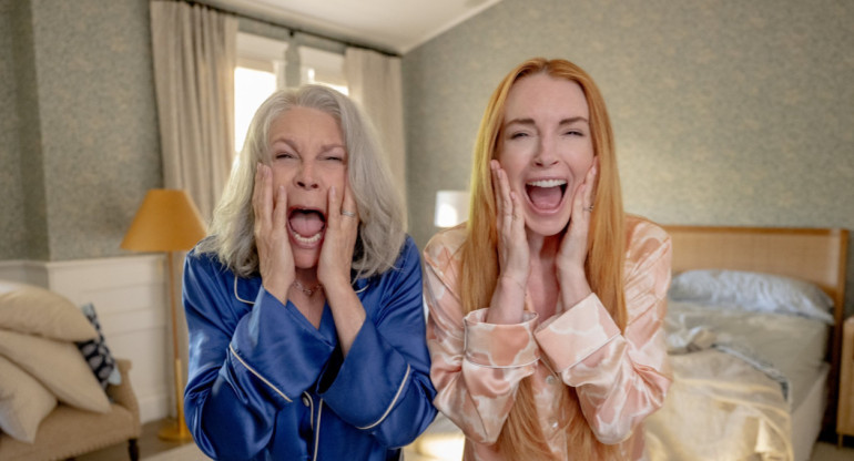 Lindsay Lohan y Jamie Lee Curtis vuelven a la pantalla grande. Foto: NA