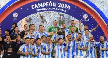 Argentina campeón de la Copa América 2024. Foto: EFE