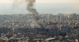 Bombardeos israelíes en el Líbano. Foto: Reuters