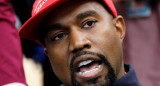 Kanye West con una gorra de apoyo a Donald Trump. Foto: Reuters.