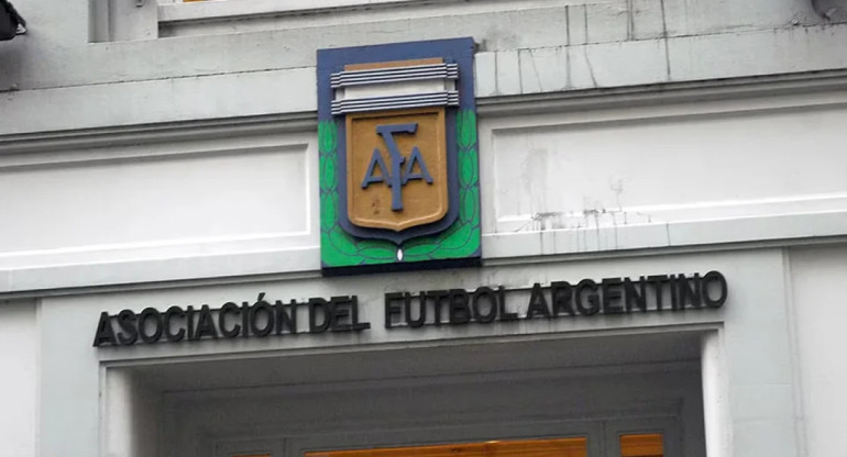 Asociación del Fútbol Argentino. Foto: NA.