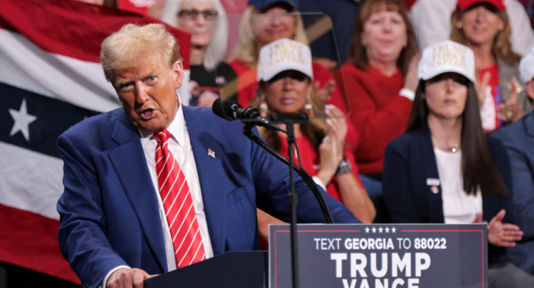 Donald Trump, expresidente de Estados Unidos. Foto: Reuters.