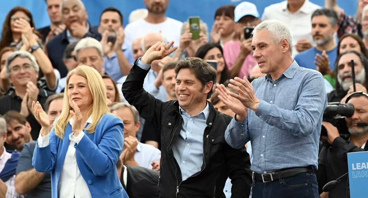 Acto de Axel Kicillof por el Día de la Lealtad en Berisso.