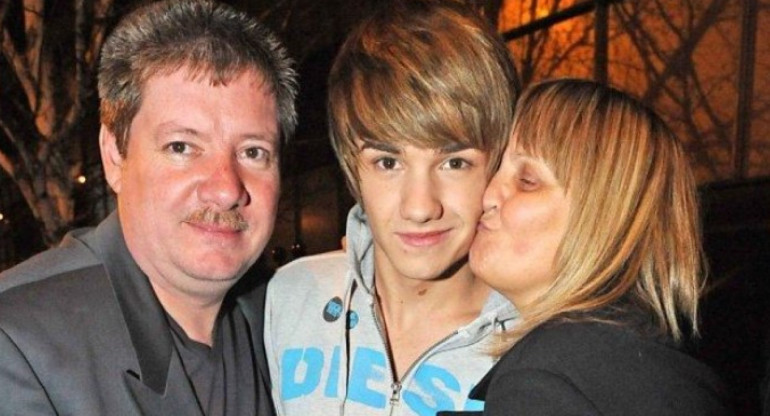 Geoff, Karen y Liam Payne. Foto: X