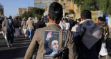 Protestas de los hutíes tras la muerte Yahya Sinwar, líder de Hamás. Foto: Reuters