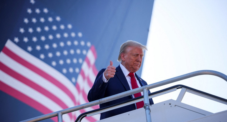 Donald Trump, expresidente de EEUU. Foto: Reuters