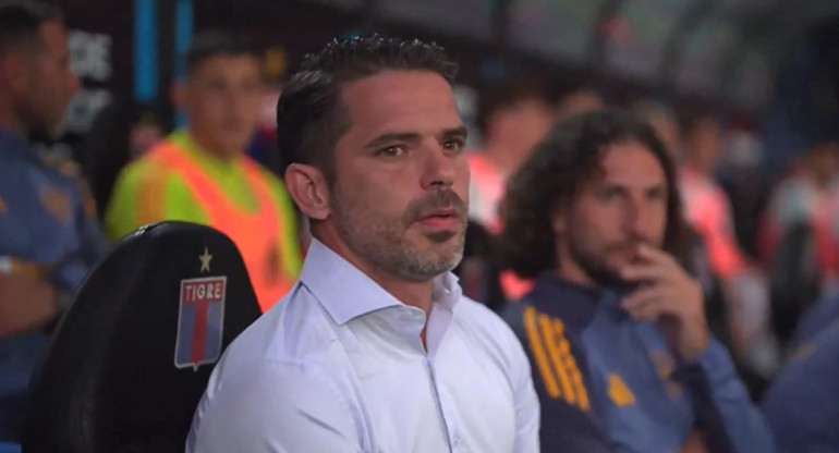 Fernando Gago, entrenador de Boca Juniors. Foto: captura