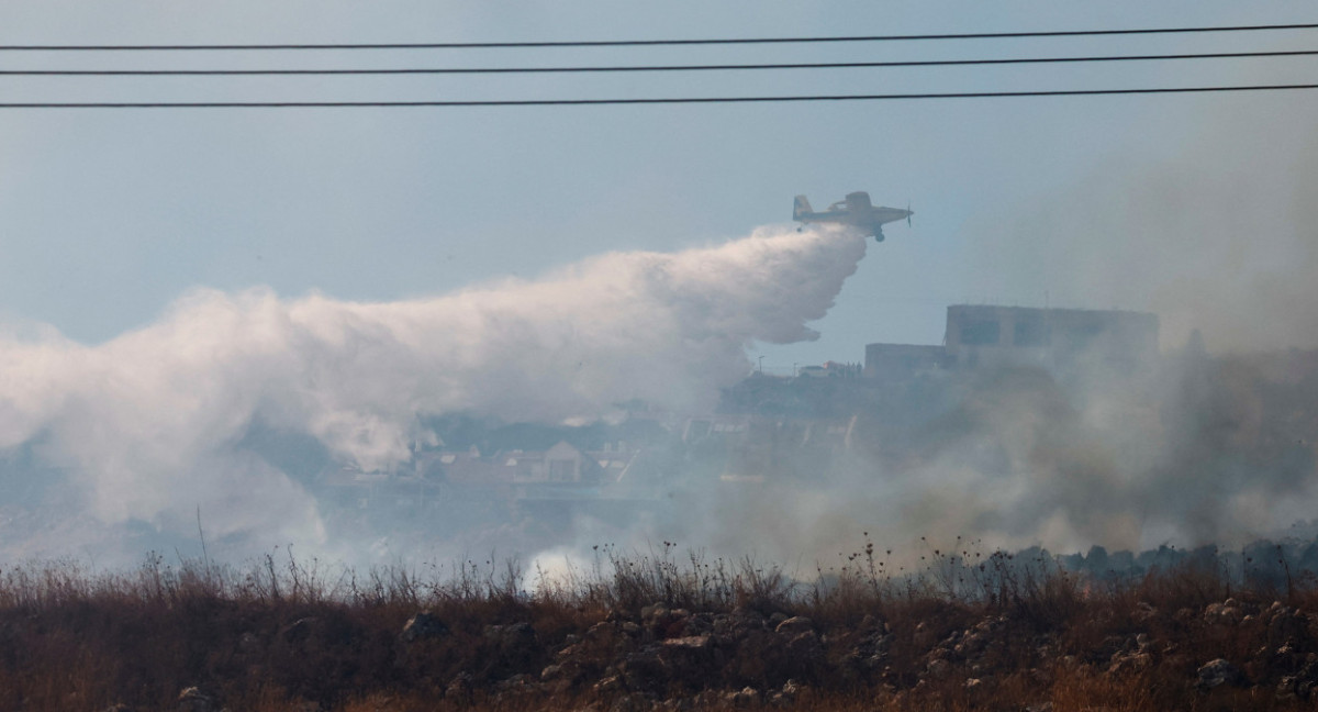 Hostilidades constantes entre Israel y el Líbano. Foto: Reuters.