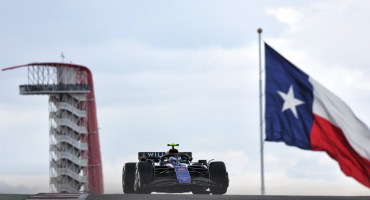 Franco Colapinto en el Gran Premio de Estados Unidos de la Fórmula 1. Foto: X.