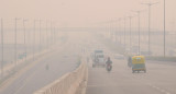 Contaminación en Nueva Delhi, India. Foto: EFE.