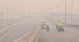 Contaminación en Nueva Delhi, India. Foto: EFE.