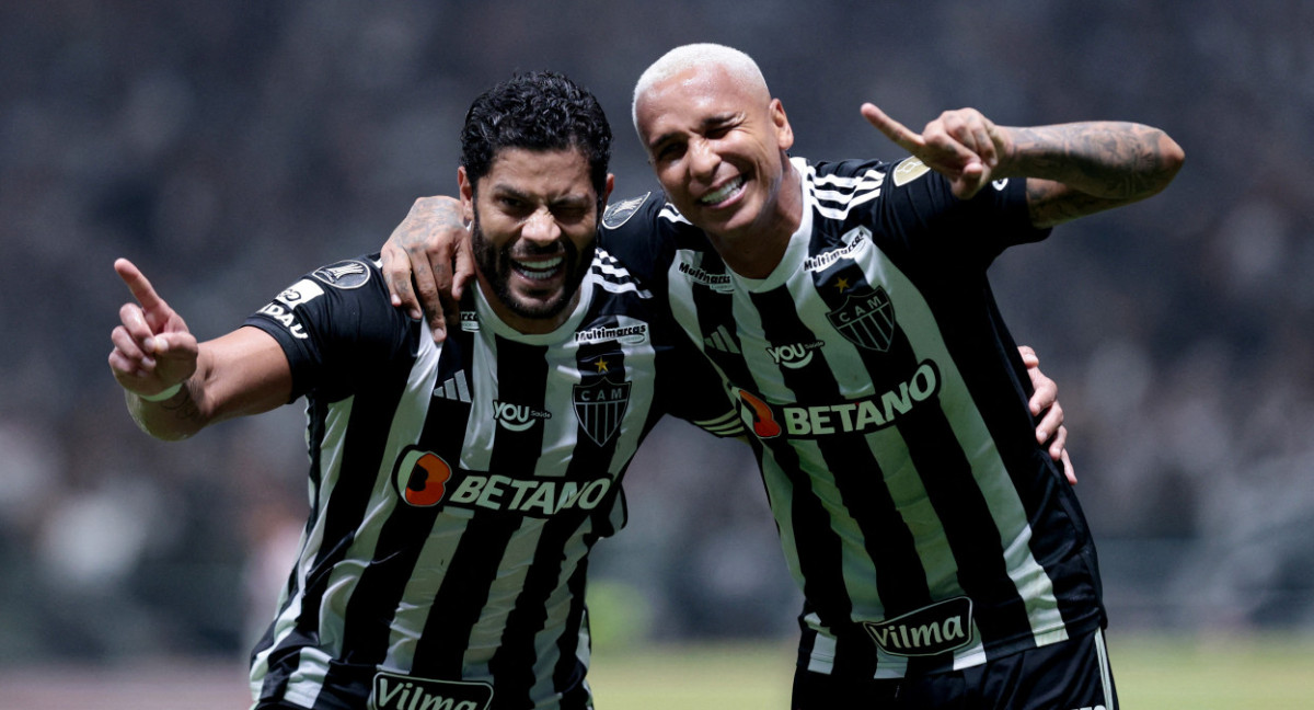 Atlético Mineiro goleó a River en la ida de la semifinal de la Copa Libertadores 2024. Foto: Reuters.