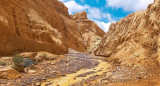 Imponente vista del Cañón de Ocre, provincia de La Rioja. Foto: NA.