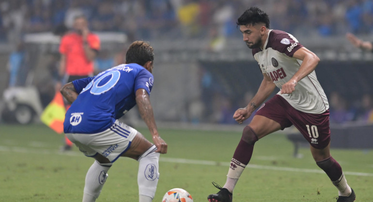 Copa Sudamerica, Cruzeiro vs. Lanús. Foto: EFE.