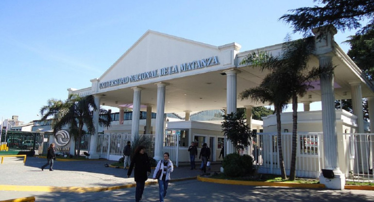 Universidad Nacional de La Matanza. Foto: Wikipedia.