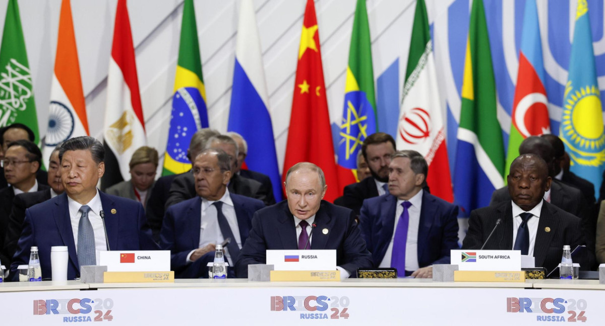 Cumbre de los BRICS en Kazán, Rusia. Foto: EFE.