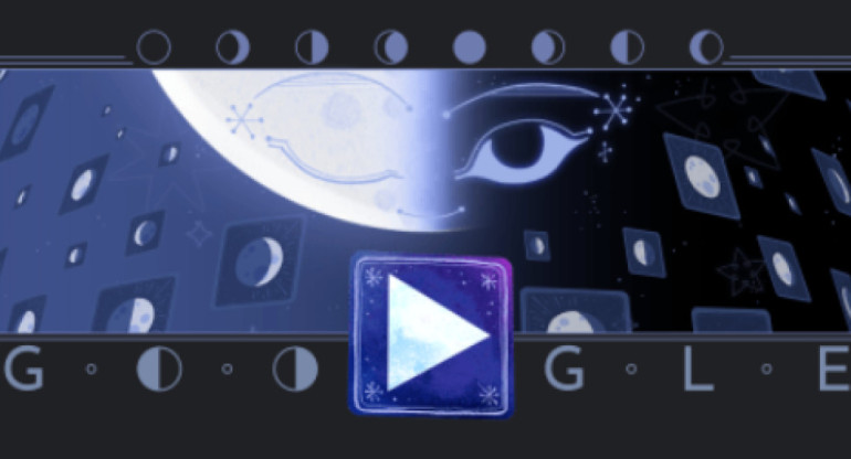 El Doodle de Google. Foto: captura Google.