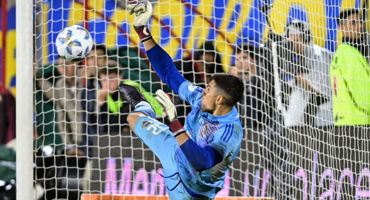 Leandro Brey, Boca Juniors. Foto: X @BocaJuniors.