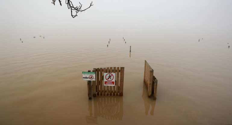 Inundaciones en Valencia. Foto: EFE.