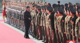 Kim Jong Un con el Ejército de Corea del Norte. Foto: Reuters.