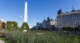 Mucho calor en Buenos Aires. Foto: NA.