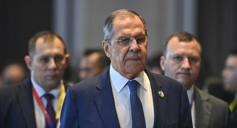 Serguéi Lavrov, ministro de Exteriores de Rusia. Foto: Reuters.