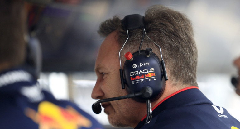 Christian Horner, jefe de equipo de Red Bull. Foto: REUTERS.