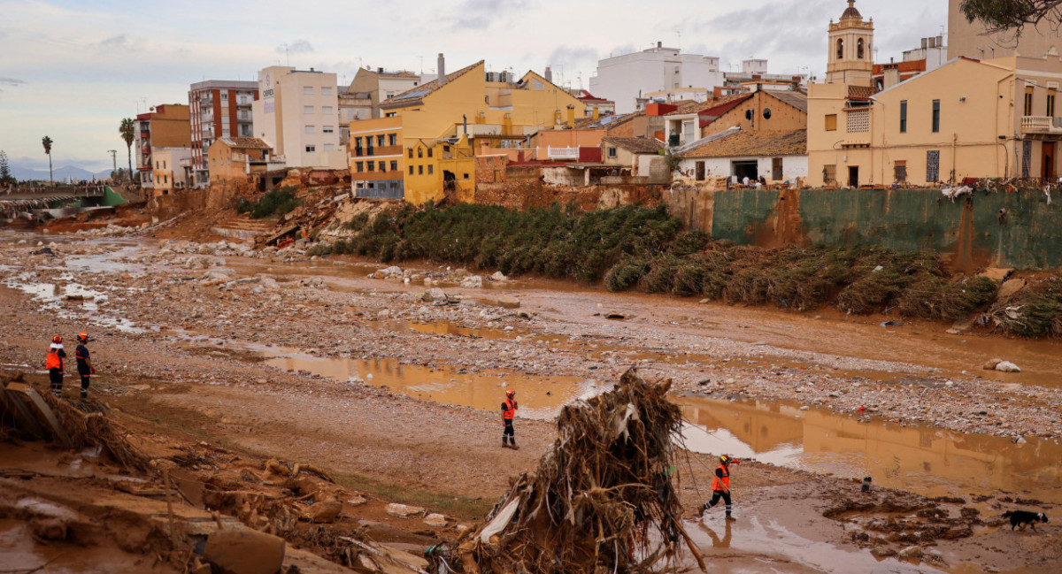 Valencia, devastada tras las inundaciones. Foto: Reuters