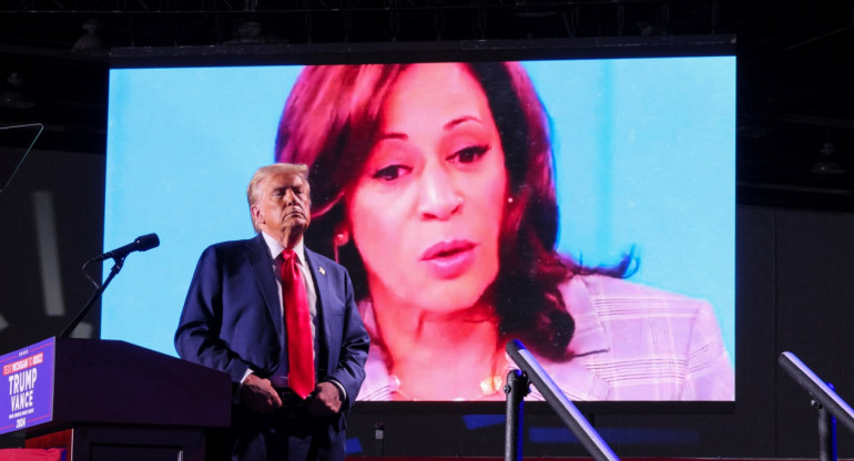 Donald Trump y Kamala Harris, elecciones en Estados Unidos. Fotos: Reuters