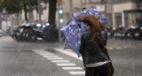 Lluvia e inundaciones en Barcelona. Foto: EFE.