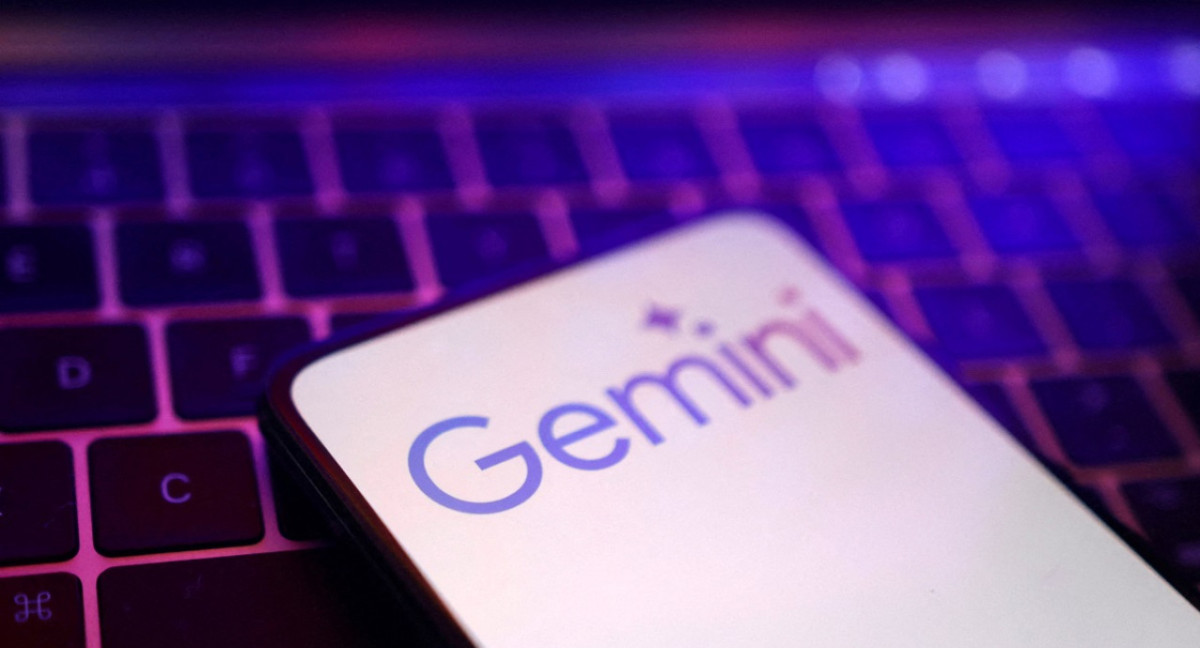 Gemini; Google; inteligencia artificial. Foto: Reuters.