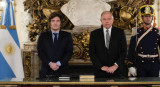 Gerardo Werthein y Javier Milei. Foto: Presidencia.