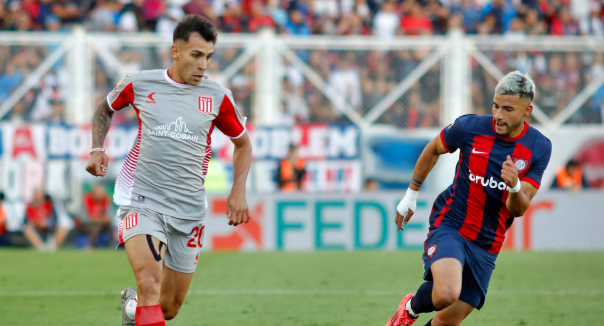 Liga Profesional, San Lorenzo vs. Estudiantes. Foto: @EdelpOficial.