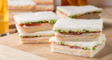 Sándwiches de miga. Foto: Pexels.