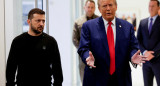 Volodímir Zelenski junto a Donald Trump. Foto: Reuters.