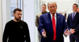 Volodímir Zelenski junto a Donald Trump. Foto: Reuters.