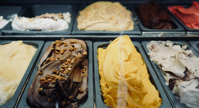 Gustos de helado; heladerías. Foto: Unsplash.