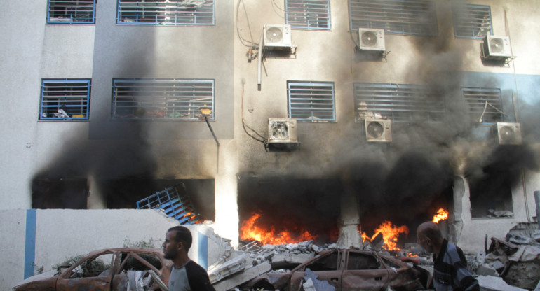 Destrucción en la Franja de Gaza. Foto: Reuters