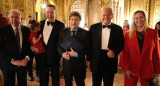 Javier Milei junto a Donald Trump y Elon Musk. Foto: Presidencia.