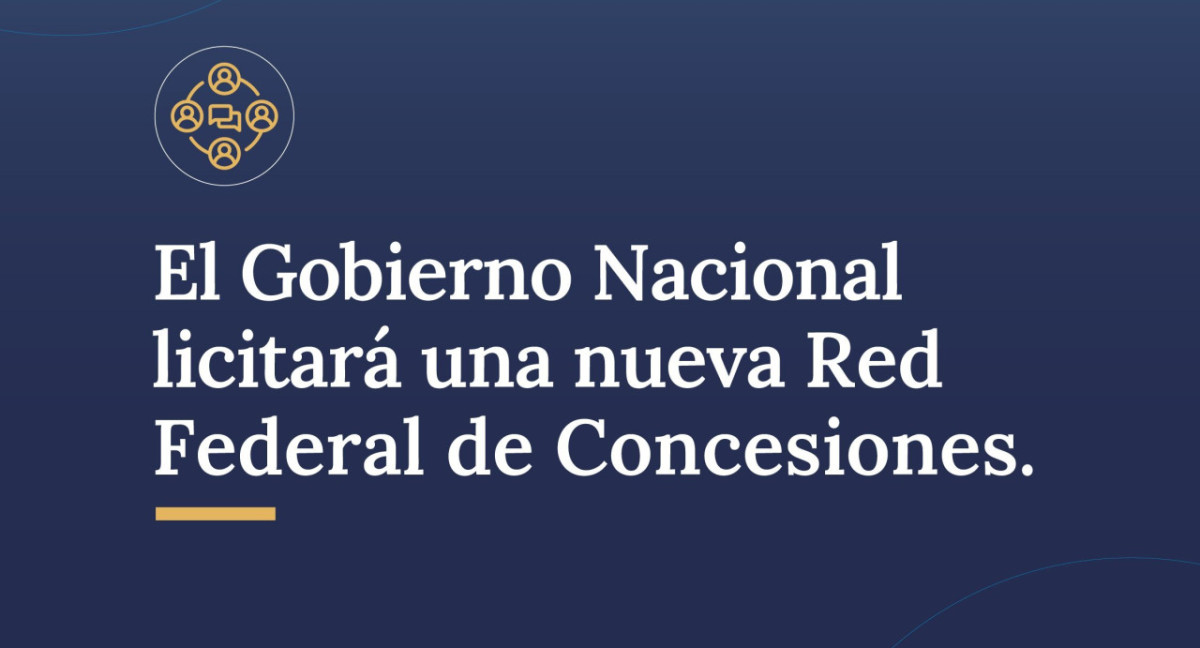 Red Federal de Concesiones. Foto: Vialidad Nacional.