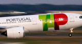 Airbus de la aerolínea portuguesa TAP. Foto: Instagram /tapairportugal.