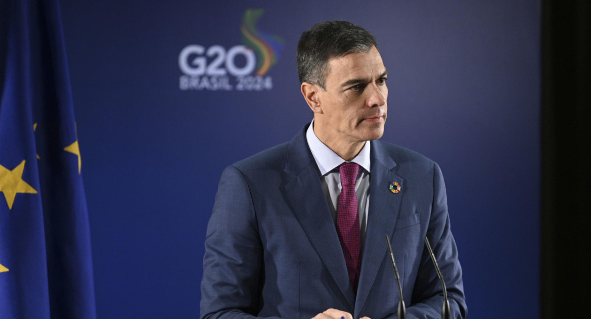 Pedro Sánchez, presidente de España. Foto: EFE.